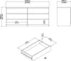 Naia Kommode 6 Schubladen schwarze Struktur. Produktbild-Vorschau 8