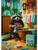 Trefl, Waschbär Wäschetag, 1000 Teile Premium Plus Puzzle Produktbild-Vorschau 2