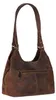 GREENBURRY Pelle borsa a tracolla borsetta Vintage Shopper Anteprima dell’immagine prodotto 3