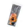 Papierové slamky s dekoráciou Halloween Eco Tube Ghosts Náhľad obrázku produktu 16