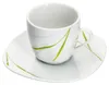 6er Set Espressotasse 10cl mit Espressountertasse 12,1cm Produktbild-Vorschau 3