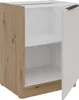 Küchen Unterschrank 60 cm Küche SOLANO Kaschmir beige matt Produktbild-Vorschau 2