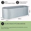 Blumfeldt Hochbeet aus Metall, Wetterfestes Produktbild-Vorschau 5
