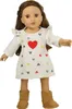 Heless Puppen-Kordkleid ''Herz-Konfetti'' mit T-Shirt, Gr. Produktbild-Vorschau 5