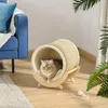Paws PawHut kattenhuis met kussentje, model D30-520V01 Productafbeelding-voorbeeld 2