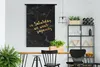MuchoWow® Wandteppich Wandbehang Zitate - Pyjamas - Gold - Produktbild-Vorschau 2