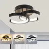 12W Schwarz LED Deckenleuchte, LED Decklampe 1000lm, Produktbild-Vorschau 4