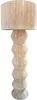 Boho Déco Lampadaire Lampe sur pied Tulum Beige 160cm Voir les images du produit 1