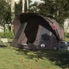 vidaXL Tenda da pesca 5 persone marrone impermeabile Anteprima dell’immagine prodotto 3
