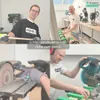 Türdrücker-Garnitur mit Langschild | Beige | Modernes Produktbild-Vorschau 5