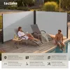 tectake® Doppel-Seitenmarkise 160 x 600 cm ausziehbar, mit Produktbild-Vorschau 2