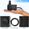 GOPLUS Mini Wasserpumpe 30W, 1450 L/H Aquariumpumpe mit 2,5 Produktbild-Vorschau 8
