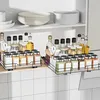 Ausziehbares Gewürzregal Schwarz für Schrankplatzsparender Produktbild-Vorschau 6