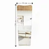Skye Decor, Vitros - Transparent, Black, Cheval-Spiegel, Produktbild-Vorschau 6