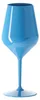 6 herbruikbare wijnglazen/cocktailglazen, blauw, Tritan, Productafbeelding-voorbeeld 1