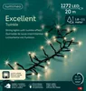 Lumineo LED Lichterkette Excellent Twinkle schwarz 20 Meter Produktbild-Vorschau 1