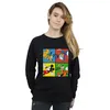 Disney - Sweatshirt für Damen BI27161 (L) (Schwarz) Produktbild-Vorschau 2