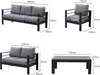MeXo Gartenmöbelset, Loungeset Aluminium für 6-7 Personen Produktbild-Vorschau 4