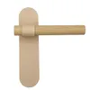 Türklinke mit Langschild  1 Paar Beige Modernes Design Produktbild-Vorschau 2