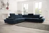 Sofa Couch Polsterung L-Form Wohnzimmer Design Ecke Produktbild-Vorschau 8