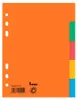 bene Ordnerregister DIN A5 Vollformat blanko farbig Produktbild-Vorschau 2