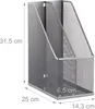 Porte-revues à 2 compartiments RD2495, argent Voir les images du produit 4