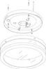 Eglo 94999 LED Palermo plafoniera Ø 29cm 2500lm cromo Anteprima dell’immagine prodotto 7