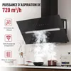 LEVIVO A+++ Hotte aspirante sans tête 90 cm à recyclage Voir les images du produit 2
