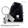 FABACH Schutzengel Schlüsselanhänger Happy mit Gravur - Produktbild-Vorschau 2