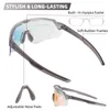 ROCKBROS Fahrradbrille Photochromatisch für Kurzsichtige Produktbild-Vorschau 4