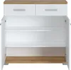 Garderoben-Set 6-teilig mit Garderobenschrank in weiß mit Produktbild-Vorschau 8