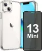 Transparente Hülle für iPhone mit Displayschutz – IPhone 13 Produktbild-Vorschau 1