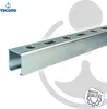 tecuro Montageschiene Typ 28/30 x 1000 mm x 2,00 mm, Stahl Produktbild-Vorschau 2