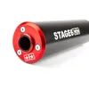 Marmitta Stage6 Streetrace Cnc Rosso Nero Derbi / Am6 Anteprima dell’immagine prodotto 7