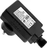 A black LED driver power supply unit with a label showing product information and certifications. Náhled obrázku produktu