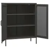 vidaXL Lagerschrank Anthrazit 80x35x101,5 cm Stahl Produktbild-Vorschau 4