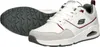 A pair of white Skechers sneakers shown from a diagonal angle, with one shoe slightly behind the other. Voir les images du produit