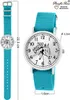 Mädchen Armbanduhr mit Pferdemotiv Kinderuhr leuchtende Produktbild-Vorschau 3