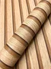 NEWROOM Tapete Braun Vliestapete Paneel - Holztapete Skandi Produktbild-Vorschau 3