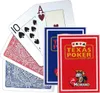 MODIANO Texas POKER Spielkarten 100% Plastik 54 Blatt rot Produktbild-Vorschau 1