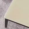 Velours-Sitzbezug für Stuhl in Creme  – Weich, elastisch Produktbild-Vorschau 3