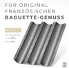 Havenhaus Baguette Backform Edelstahl I perforierte Produktbild-Vorschau 4
