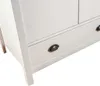 Kledingkast Hill 3 deuren 127x50x170 cm massief grenenhout Productafbeelding-voorbeeld 8