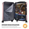 Suitcase Set, Rollkoffer Handgepäck, Kofferset, mit 4 Produktbild-Vorschau 6