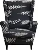 Topchances 2 Piece Wing Chair Cover, kryty židlí Wing Chair Náhled obrázku produktu 1