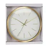 Orologio da parete rotondo in oro bianco 25 cm Anteprima dell’immagine prodotto 2