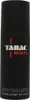 A black spray can with red and white text. Produktbild-Vorschau