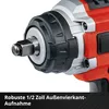 Close-up of the chuck of a power tool, showing the socket attachment. Produktbild-Vorschau