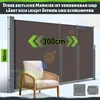 Izrielar Seitenmarkise 300 x 160 cm Ausziehbar Windschutz, Produktbild-Vorschau 2