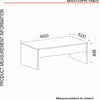Skye Decor, Akilli, stoliki kawowe, trawertyn, płyta Podgląd zdjęcia produktu 8